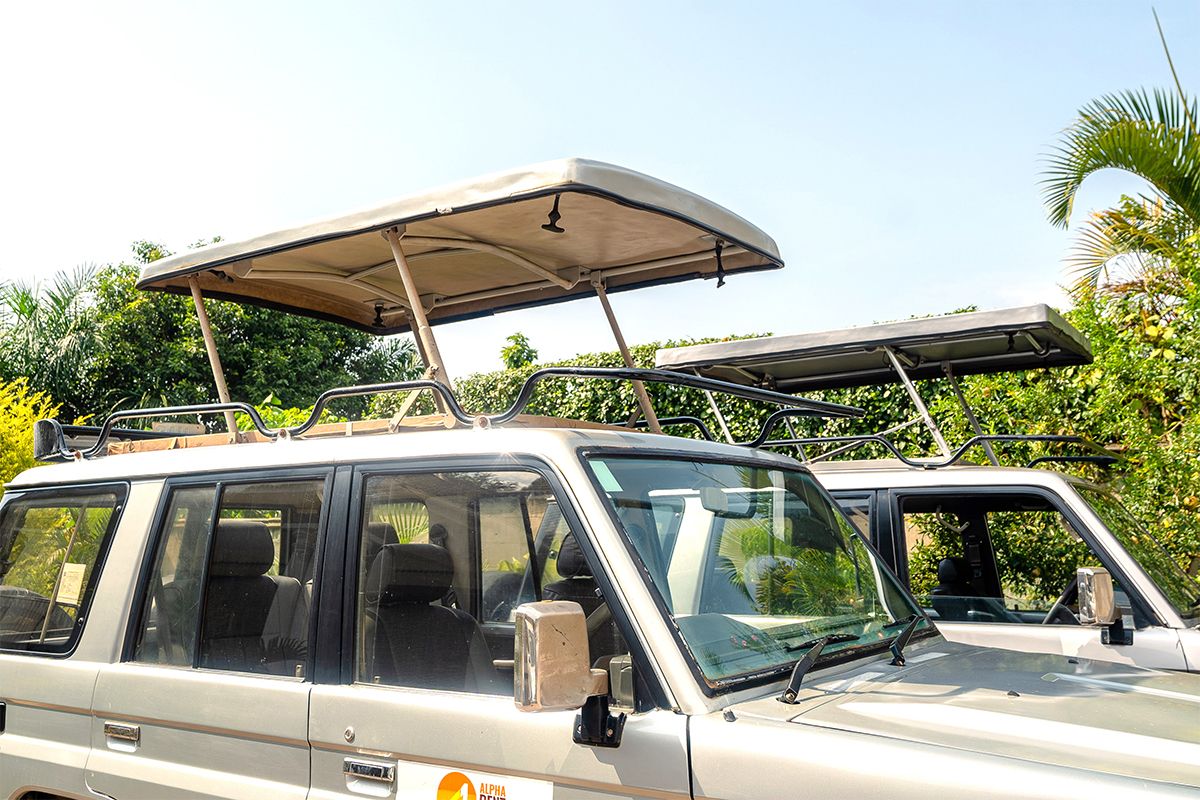 Toyota Land Cruiser Hard Top Open Roof, Both 4 & 5 Seater