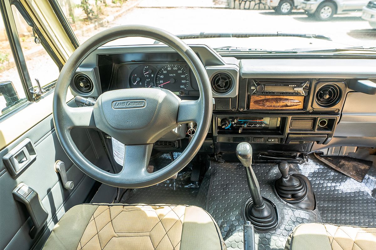 Toyota Land Cruiser Hard Top Open Roof, 6 seater, Manual Transmission